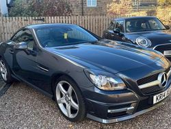Grey Used 2014 Mercedes SLK250 AMG Cabriolet | £10,990 (Fair price)