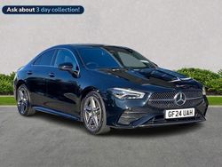 Black Used 2024 Mercedes CLA180 Executive Sedan | £25,399 (Fair price)