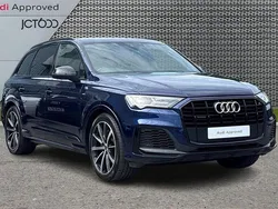Blue Used 2022 Audi Q7 Black Edition SUV | £40,500 (Fair price)