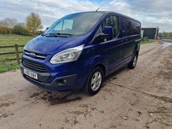 Blue Used 2017 Ford Transit Custom Limited Van | £5,495 (Super price)