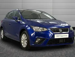 Blue Used 2017 Seat Ibiza SE Hatchback | £8,250 (Fair price)
