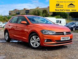 Orange Used 2018 VW Polo SE Hatchback | £11,788 (Fair price)