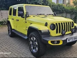 Yellow Used 2022 Jeep Wrangler Sahara SUV | £37,995 (Super price)