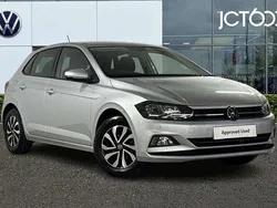Silver Used 2021 VW Polo Active Hatchback | £16,385 (Fair price)