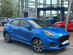 Desert island blue Used 2022 Ford Puma ST-Line SUV | £14,800 (Fair price)