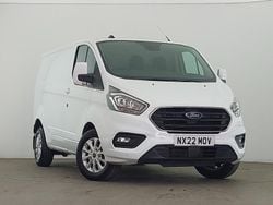 White Used 2022 Ford Transit Custom Limited Van | £17,298 (Fair price)
