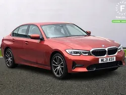 Orange Used 2021 BMW 318 Sport Line Sedan | £20,699 (Fair price)