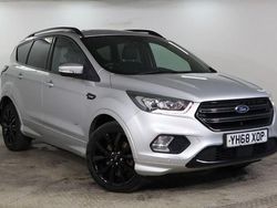 Silver Used 2018 Ford Kuga ST-Line X SUV | £12,975 (A bit pricey)