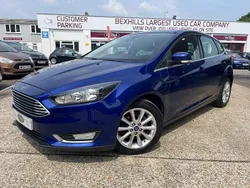Blue Used 2014 Ford Focus Titanium Hatchback | £7,499 (Expensive)