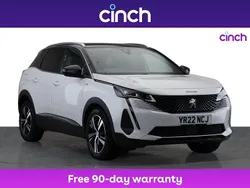White Used 2022 Peugeot 3008 GTi SUV | £18,699 (Fair price)