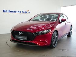 Red Used 2024 Mazda 3 Exclusive-Line Hatchback | £18,990 (Fair price)