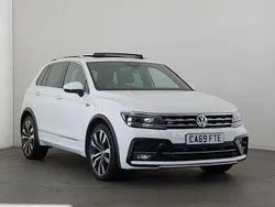 White Used 2019 VW Tiguan R-line SUV | £21,998 (Fair price)