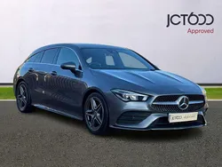 Grey Used 2020 Mercedes CLA180 AMG line Sedan | £20,500 (Good price)