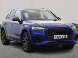 Blue Used 2024 Audi Q5 Black Edition SUV | £43,619 (A bit pricey)