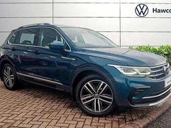 Blue Used 2023 VW Tiguan Elegance SUV | £28,995 (Fair price)