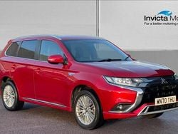 Red Used 2020 Mitsubishi Outlander P-HEV SUV | £19,550 (A bit pricey)