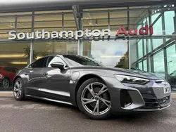 Grey Used 2022 Audi e-tron GT quattro Comfort Sedan | £38,890 (Fair price)