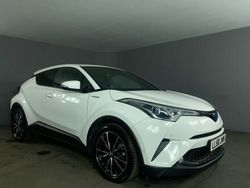 White Used 2018 Toyota C-HR SUV | £16,799 (Fair price)