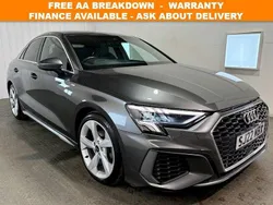Grey Used 2022 Audi A3 S-Line Sedan | £22,385 (Fair price)