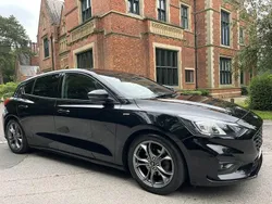 Black Used 2018 Ford Focus ST-Line Hatchback | £10,781 (A bit pricey)
