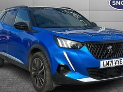 Blue Used 2021 Peugeot 2008 Premium SUV | £15,252 (Fair price)