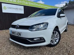 White Used 2015 VW Polo SE Hatchback | £7,295 (Fair price)