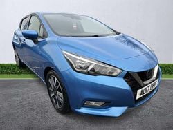 Blue Used 2017 Nissan Micra N-Connecta Hatchback | £7,299 (Fair price)