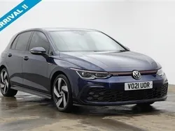 Blue Used 2021 VW Golf VIII GTI Hatchback | £31,800 (Expensive)