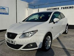 White Used 2012 Seat Ibiza Copa Coupe | £4,495 (A bit pricey)