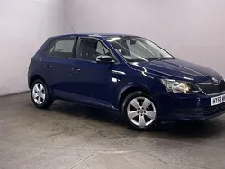 Blue Used 2018 Skoda Fabia SE Hatchback | £7,999 (Fair price)