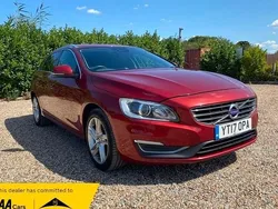 Red Used 2017 Volvo V60 SE Lux Estate | £6,995 (Fair price)