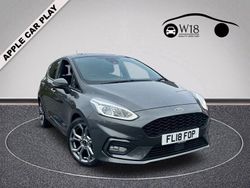 Grey Used 2018 Ford Fiesta ST-Line Hatchback | £9,250 (Fair price)