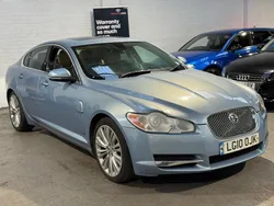 Blue Used 2010 Jaguar XF Premium Luxury Sedan | £2,795 (Good price)