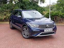 Blue Used 2024 VW Tiguan Allspace Elegance SUV | £32,498 (Fair price)