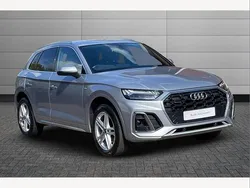 Silver Used 2022 Audi Q5 S-Line SUV | £32,495 (Fair price)