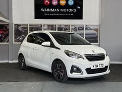 White Used 2014 Peugeot 108 Allure Hatchback | £3,770 (Fair price)