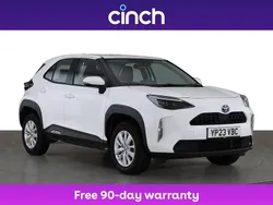 White Used 2023 Toyota Yaris Hybrid Estate | £17,749 (Super price)