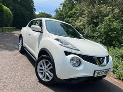 White Used 2017 Nissan Juke N-Connecta SUV | £5,485 (Fair price)