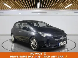Black Used 2015 Vauxhall Corsa Hatchback | £3,099 (Fair price)
