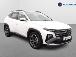 White New 2025 Hyundai Tucson Ultimate SUV | £34,099 (A bit pricey)
