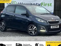 Blue Used 2015 Peugeot 108 Allure Hatchback | £3,995 (Good price)