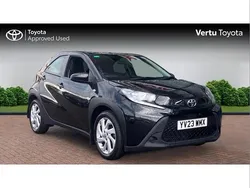 Black Used 2023 Toyota Aygo PURE Hatchback | £11,618 (Fair price)