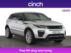 Silver Used 2018 Land Rover Range Rover evoque HSE Dynamic SUV | £15,349 (Good price)