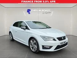 White Used 2016 Seat Leon FR Coupe | £11,000 (Fair price)