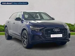 Blue Used 2022 Audi Q8 Black Edition SUV | £48,743 (Good price)