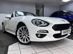 White Used 2017 Fiat 124 Lusso Plus Cabriolet | £12,995 (Fair price)