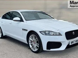 White Used 2017 Jaguar XF S Sedan | £20,563 (A bit pricey)