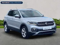 Silver Used 2022 VW T-Cross SEL SUV | £15,999 (Fair price)