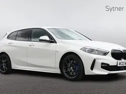 White Used 2023 BMW 118 M Sport Hatchback | £24,250 (Fair price)