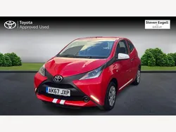 Red Used 2017 Toyota Aygo Hatchback | £5,599 (Good price)